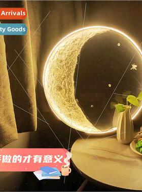 Handmade diy quartz stexture moon lamp material package crea