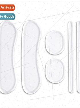 Three sets anti-friction foot stickers stickable heel sticke