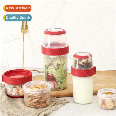 Salad fru box round microwave heating plastic cup refrigerat