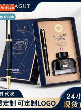 Fountain pen graphe male female students practicing calligra