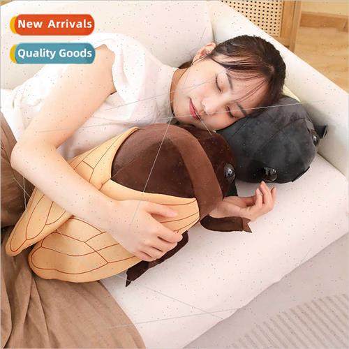 New insect cicada robin doll pillow summer cicada plush toy