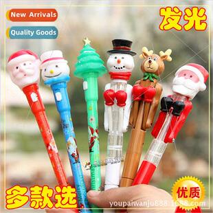 Christmas gift Santa Claus pen Cute Christmas pen Plush Chri