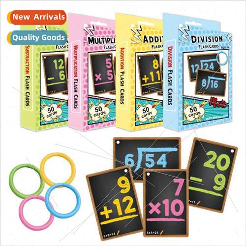 Learning Cards Children Early Learning Addion Subtraction Mu