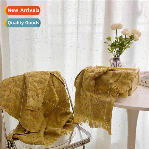 20S double strand cotton jacquard face towel cotton beach to