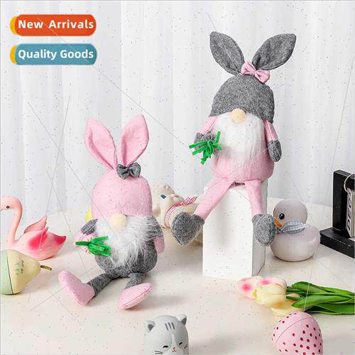 2022 new Easter bunny doll creative gnome old man faceless d