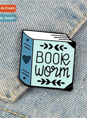 interesting brooch cartoon hundred wh heart-shaped book lera