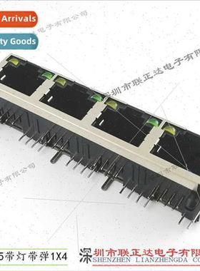 RJ-45 Connector Router amese Network Port Socket wh LED Indi