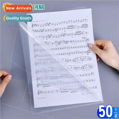 Office Transparent Plastic ngle Page Insert L Folder A4 Pape