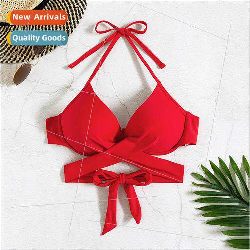 New i ngle Pack Bikini Swimsu Top Swimwear Sexy Europe Spl L