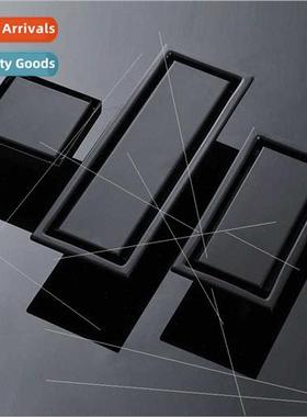 304 Black Invisible Floor Drain Bathroom Rectangular Rectang