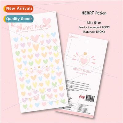 Korea drip love B6017 peach heart cute cell phone decoration