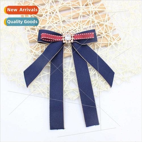 Spring Bow Tie Women Bow Tie Lapel Flower Career Bow Tie Flu