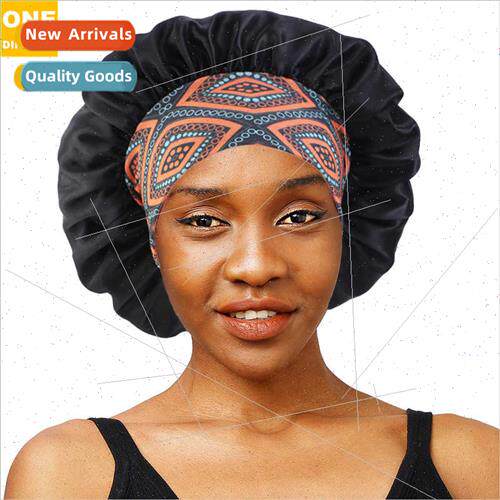 New ethnic elastic hair bsleeping cap African wind turban ca