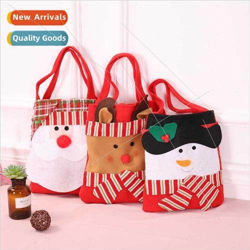 Santa Claus Snowman  Bags Candy Bags Christmas Decorations N