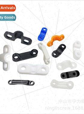 Plastic one word crimp plate fixed wire clamp crimp pcs roun