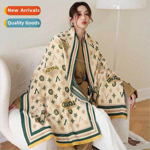 2022 tassel long air condioning cape big shoulder fall winte