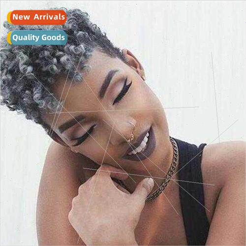 Europe Wigs African Exploding Head Wigs Ladies High Temperat