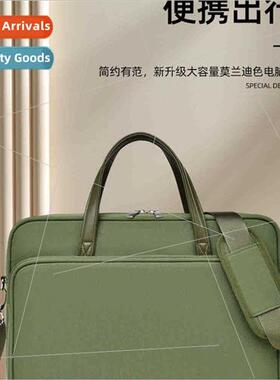 Morandi high-color 14-inch laptop bag female 适用AppleHuawei