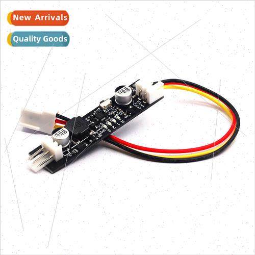 ngle 2-3 wire small size can be shut down 5V-12V fan tempera