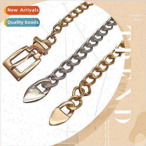 Hip hop metal waist chain men women ins fashion accessories