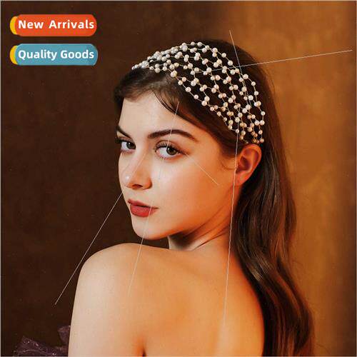 Europe bridal accessories wedding dress hair bands handmade