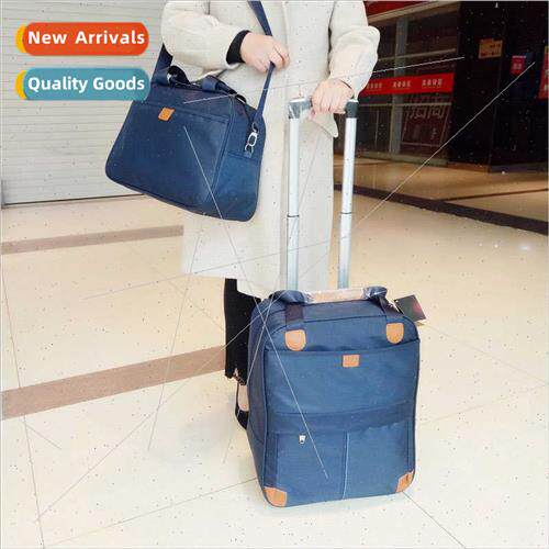 Trolley bag waterproof travel bag trolley female short dista