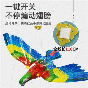 Hanging Wire Electric Parrot Wh ghts Music Head Glow Electri