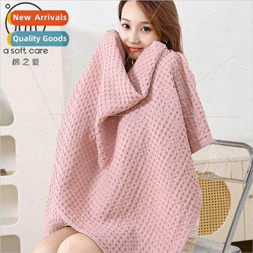 Cotton Waffle Blanket Adult  Sleeping Sofa Blanket 100*150CM