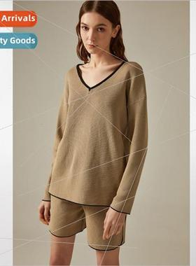 Ice Knted Tow Piece Tracksu xury Designer Sweater Su