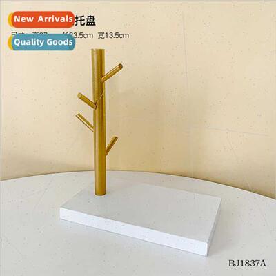 Gourd e k wooden tray cup holder rubberwood cup holder jewel