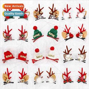Christmas decorations hair clips hair accessories girls cute
