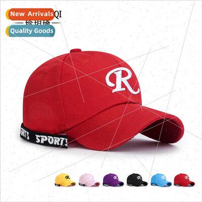 Korean  new spring summer letters flutter hat youth men wome