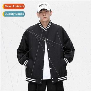 Spring Autumn Jacket Men new new Korean  tide workwear baseb