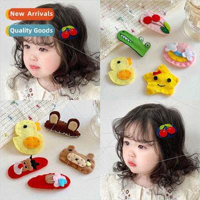 Children hair card girls cute headdress handmade cartoon ani