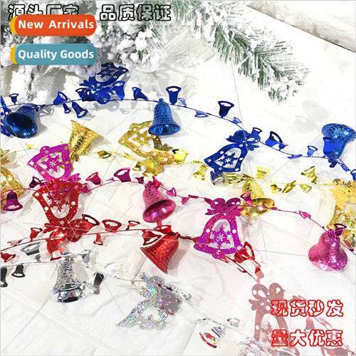 Christmas bell chain Christmas e hanging ornaments Christmas