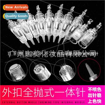 Embroidery semi-permanent machine needles fog eyebrow full t