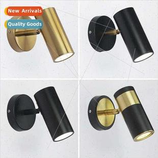 Scandinavian wall lamp bedroom bedside reading spotlight sim