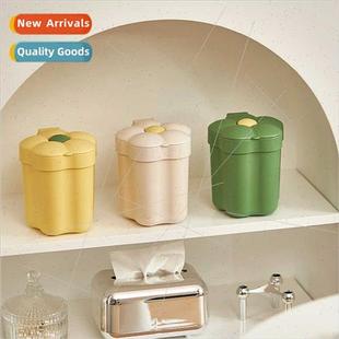 can household bin desktop bed storage trash mini Flower cute