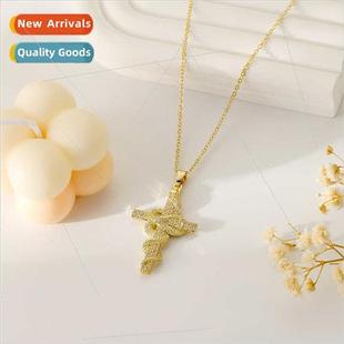 Necklace Copper Wrap Hundred Cross Snake Women Set che Micro