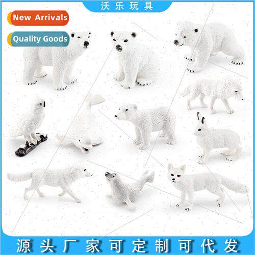 Arctic Rabb Whe Fox Polar Bear Beluga Seal Whe Owl pcs mulat