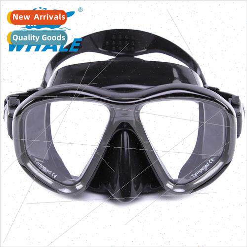 Scuba Deep Diving Snorkeling Goggles Double ded Mirror Tempe