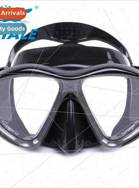 Scuba Deep Diving Snorkeling Goggles Double ded Mirror Tempe