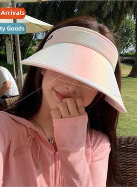 2023 Korean  new hat female Japanese ins hairpin type sunscr