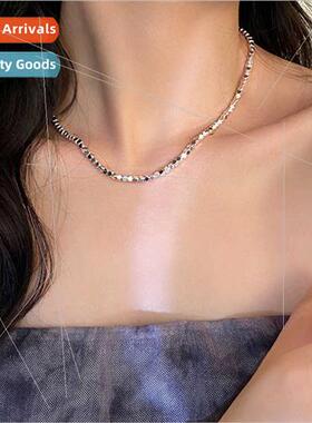 Korea new cold wind French broken silver bracelet ins niche