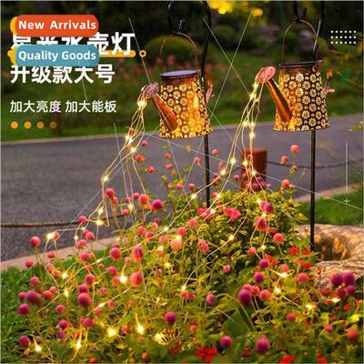 led solar outdoor hanging lights patio garden lawn arrangeme