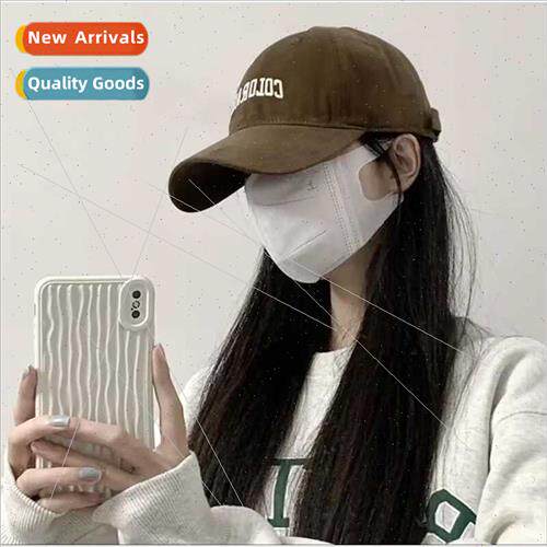 embroidered letters baseball cap students big head circumfer