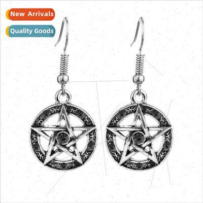 Europe Uned States accessories supernatural earrings five-po