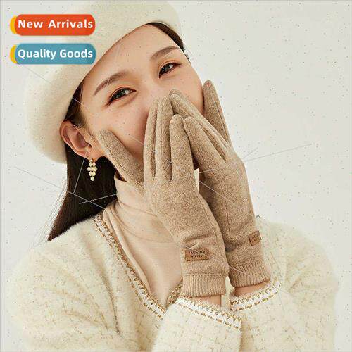 Warm gloves female N171 fall winter outdoor cycling thickene