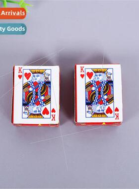 K Hearts Box Small Poker  Q Funny Mini Small Playing Cards C