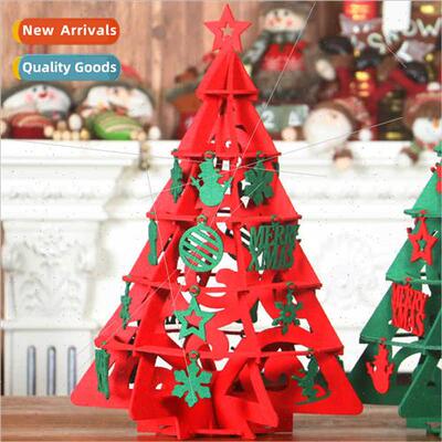 Children cartoon animation DIY three-dimensional Christmas e